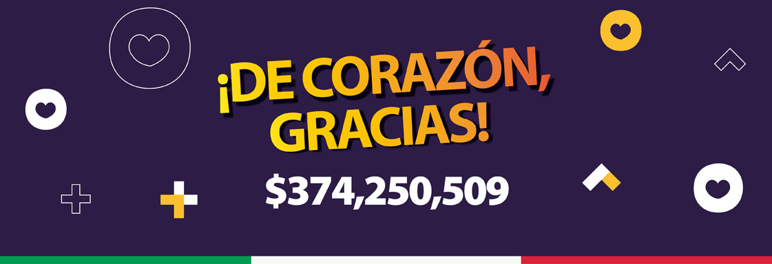 ¡Lo logramos! ¡Gracias de corazón!