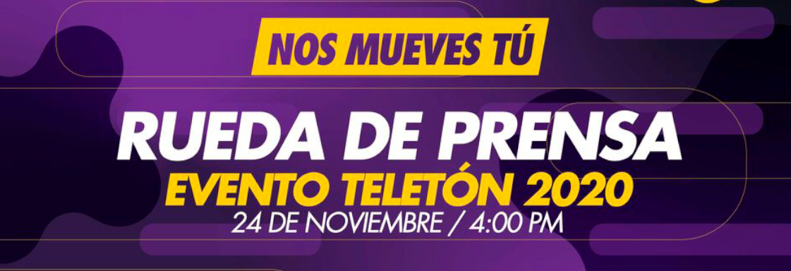 Rueda de prensa: Teletón 2020