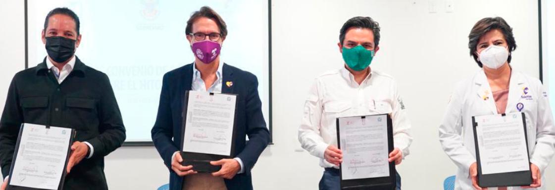 Firma de colaboración entre el HITO y el IMSS Querétaro