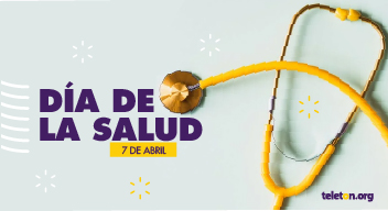 Imagen decorativa. Fondo: una fotografía de un estetoscopio. Al frente: texto que lee