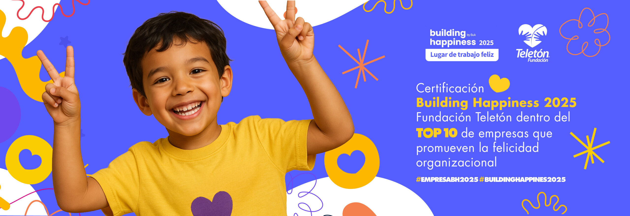 Fundación Teletón recibe la certificación Building Happiness 2025